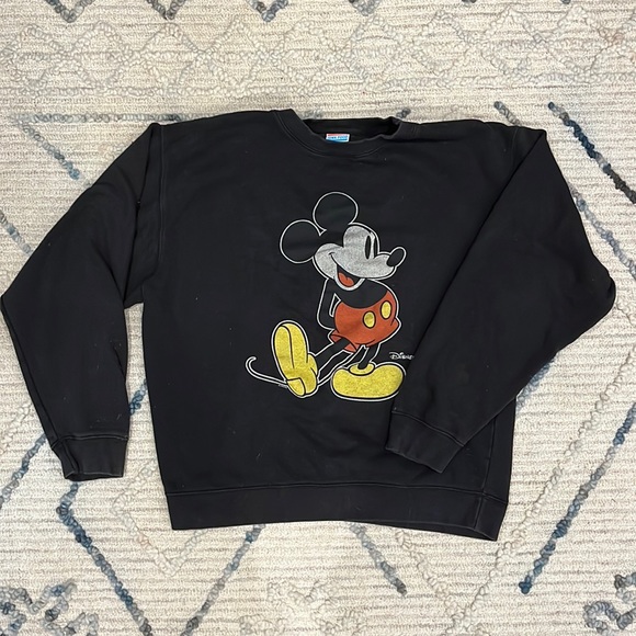 Junk Food Clothing Other - Junk Food Vintage Mickey Mouse Sweatshirt Mens US M